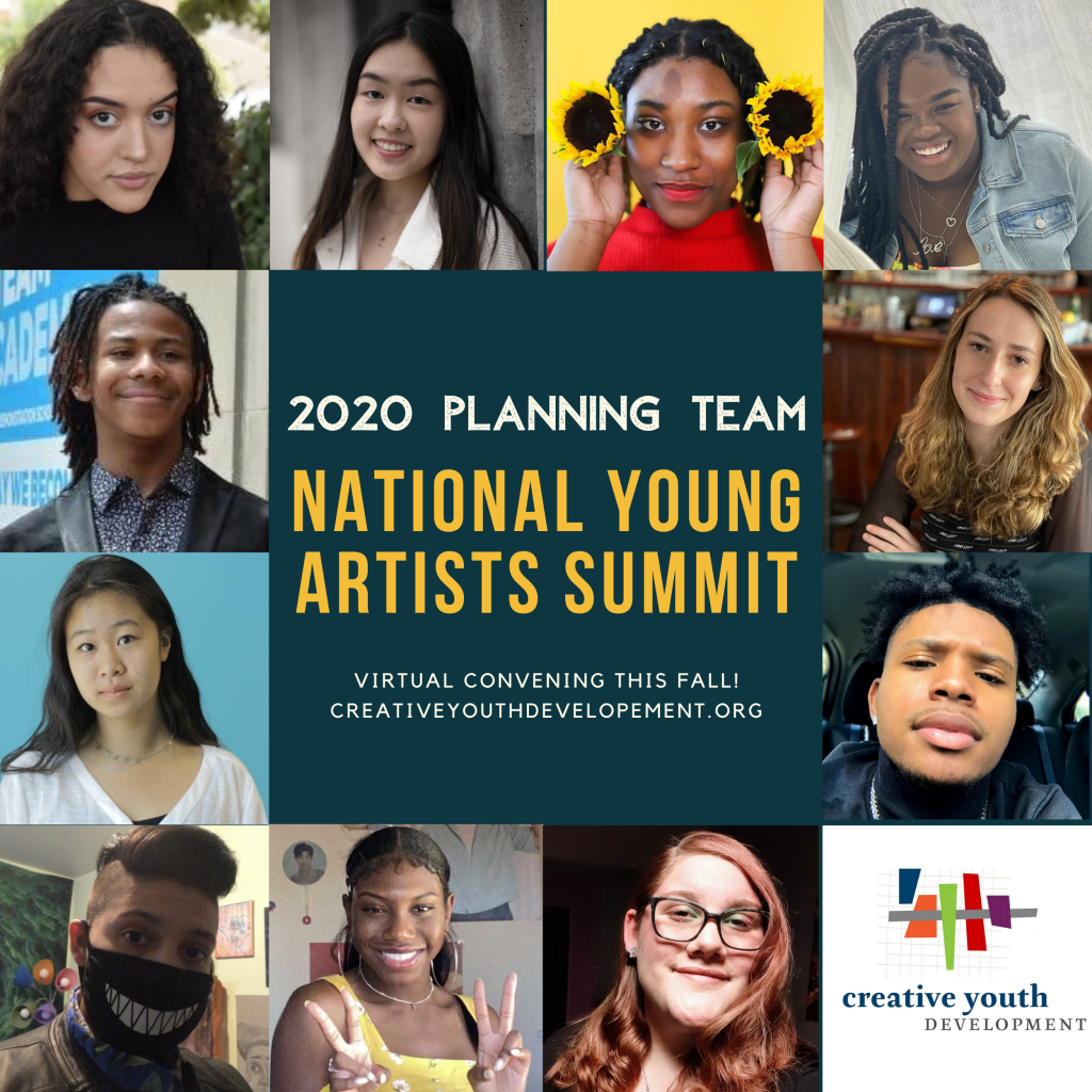 Faces of the 2020 National Young Artists Summit planning team
