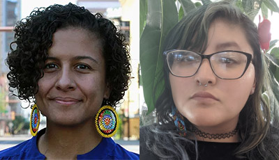 Ashley Hare (left) and Paula Ortega (right)