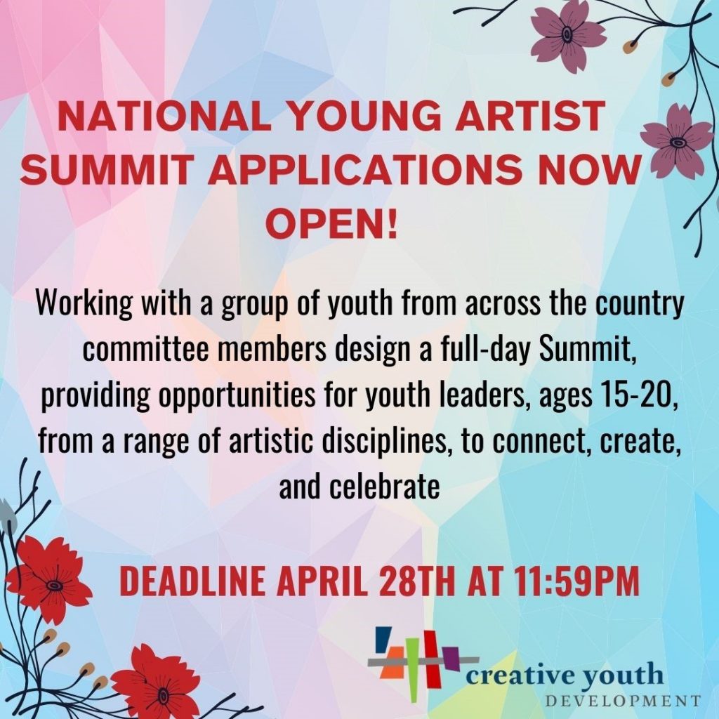 National Young Artists Summit Application Now Open